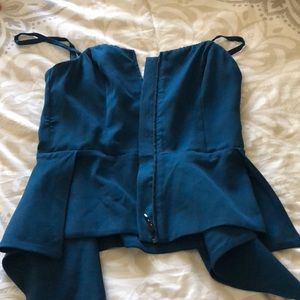 Marciano corset style shirt